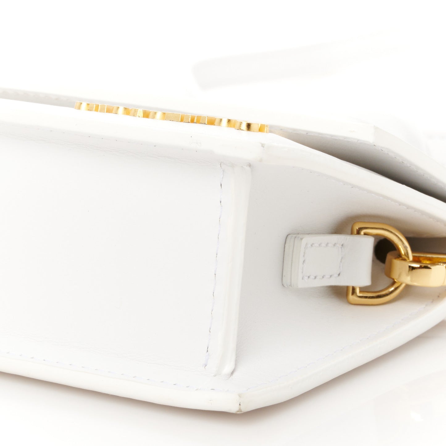 Smooth Calfskin Le Chiquito Long White