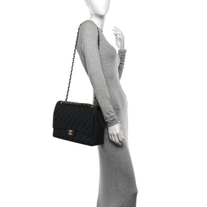 Chanel Caviar Quilted Maxi Single Flap Black 2 of 10