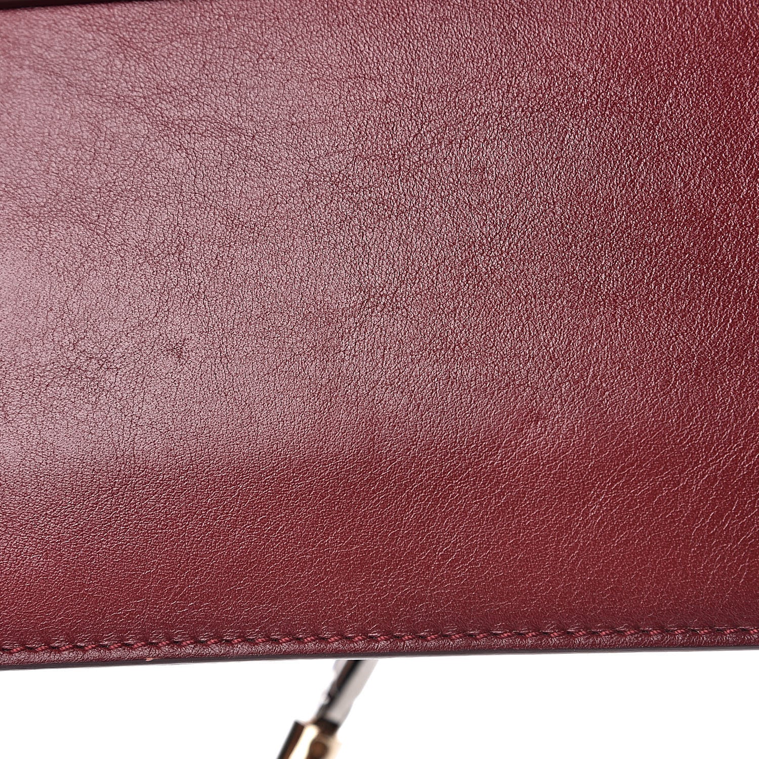 Chloe Suede Calfskin Small Faye Shoulder Bag Plum Purple 11 of 13