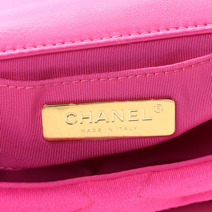 Chanel Jersey Quilted Chanel 19 Waist Bag Pink 6 of 9