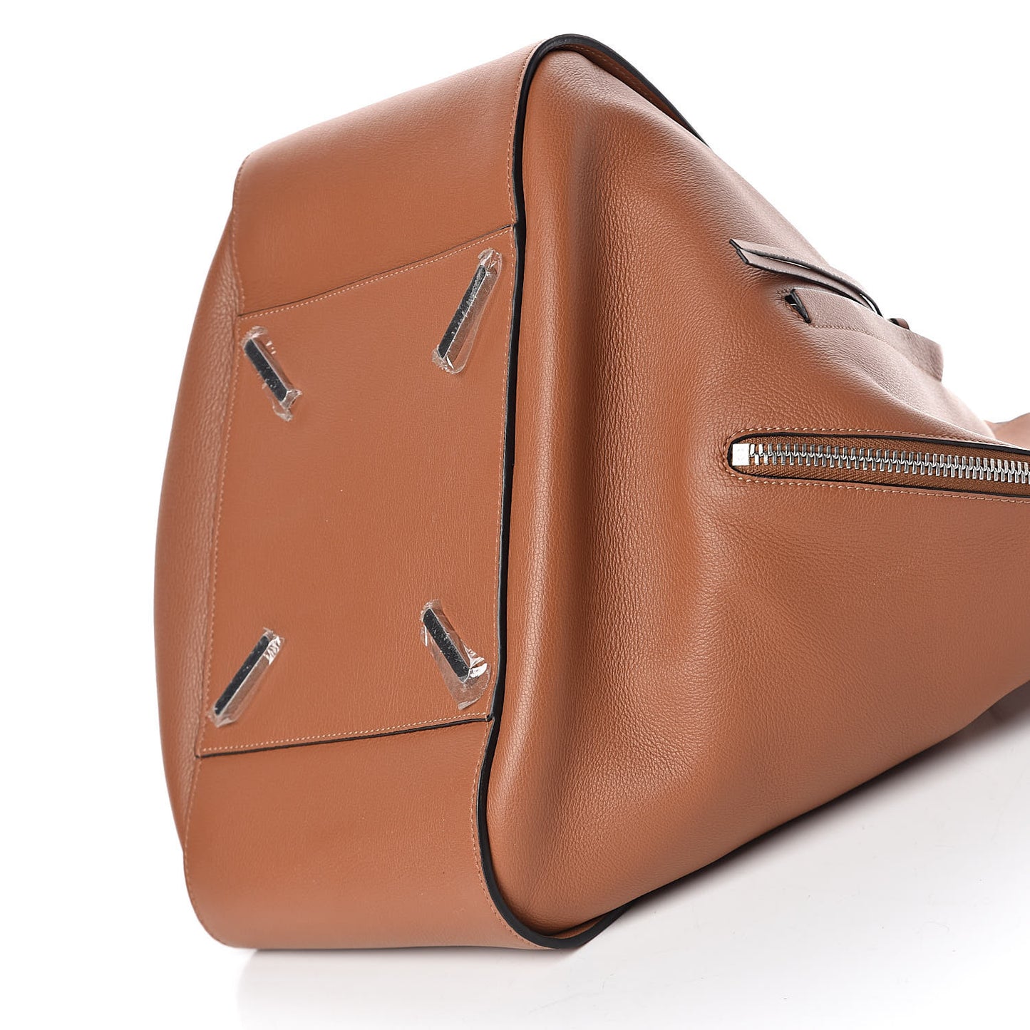 Calfskin Medium Hammock Shoulder Bag Tan