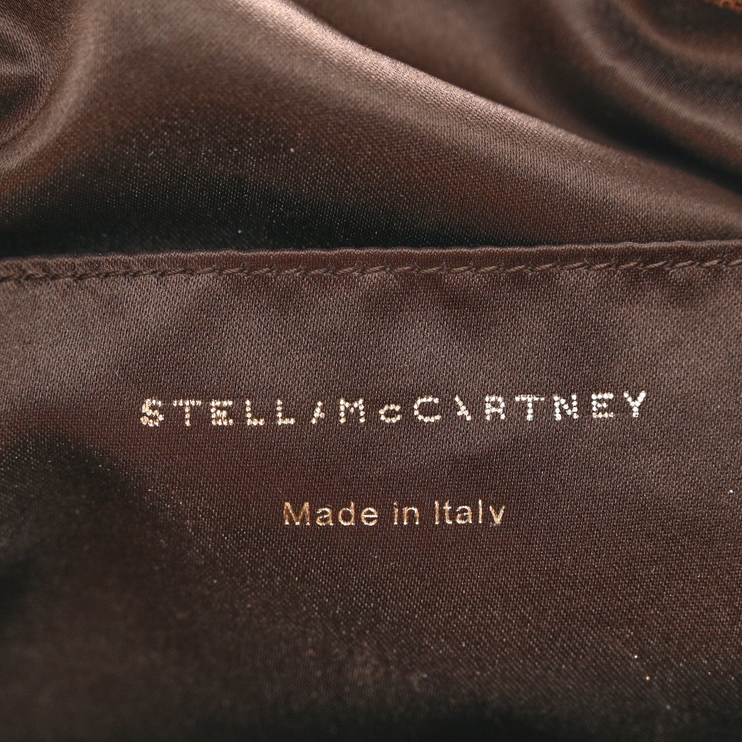Stella McCartney Metallic Shaggy Deer Small Falabella Tote Bronze 6 of 9