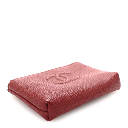 Chanel Caviar Timeless CC Key Holder Red 4 of 7