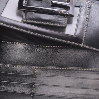 Fendi Zucchino Long Wallet Black 7 of 15