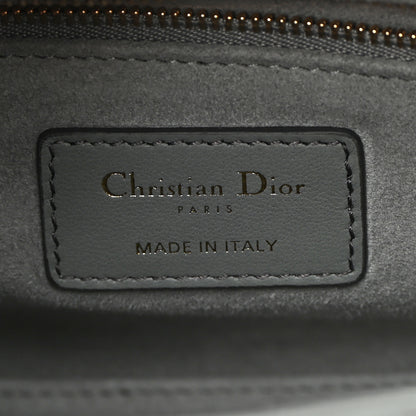Christian Dior Lambskin Cannage Gradient Small My ABCDior Lady Dior Grey 6 of 12