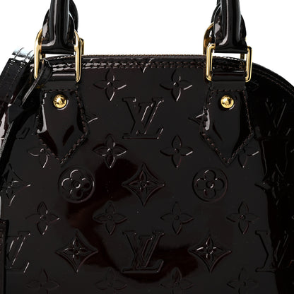 Louis Vuitton Vernis Alma BB Amarante 8 of 10