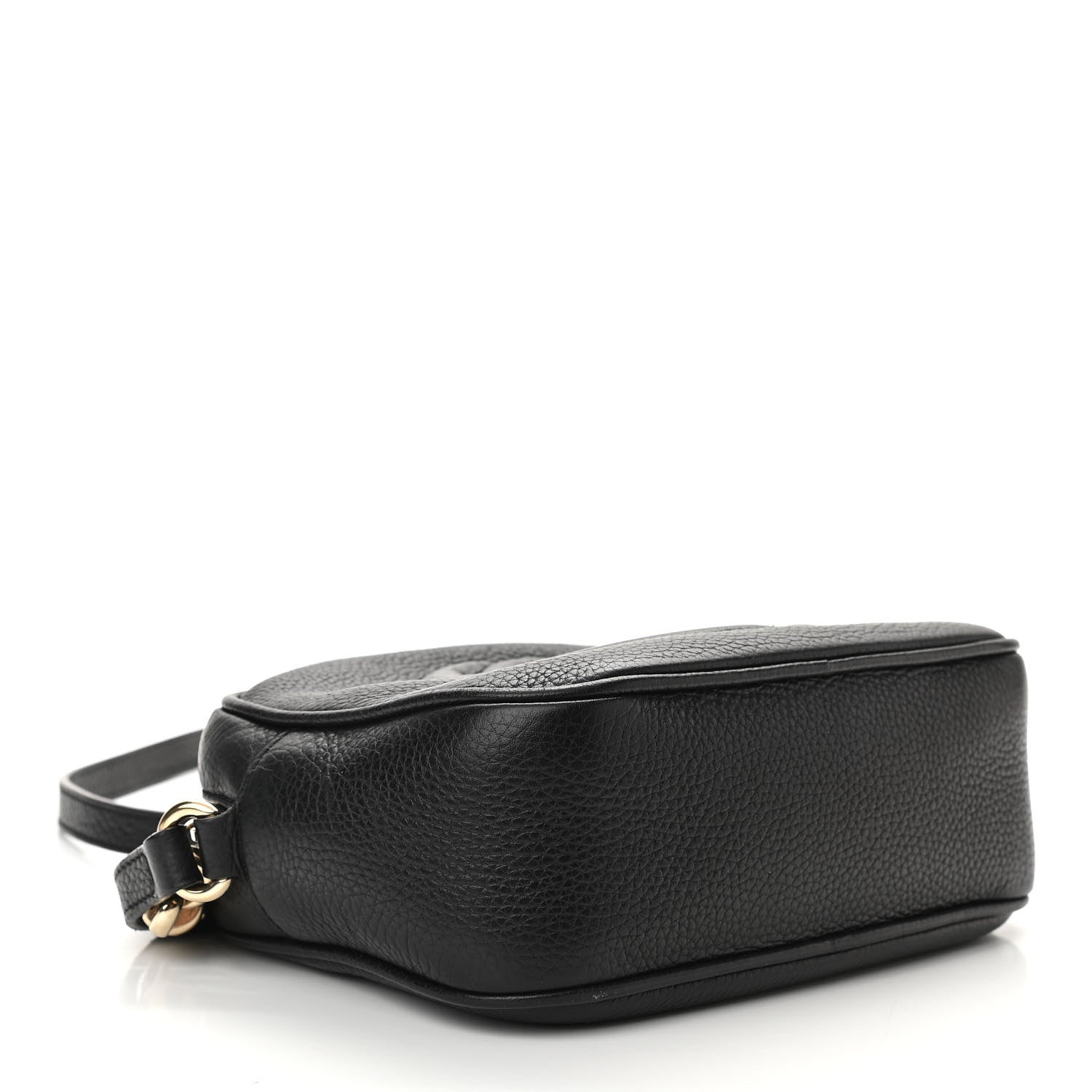Gucci Pebbled Calfskin Small Soho Disco Bag Black 4 of 10