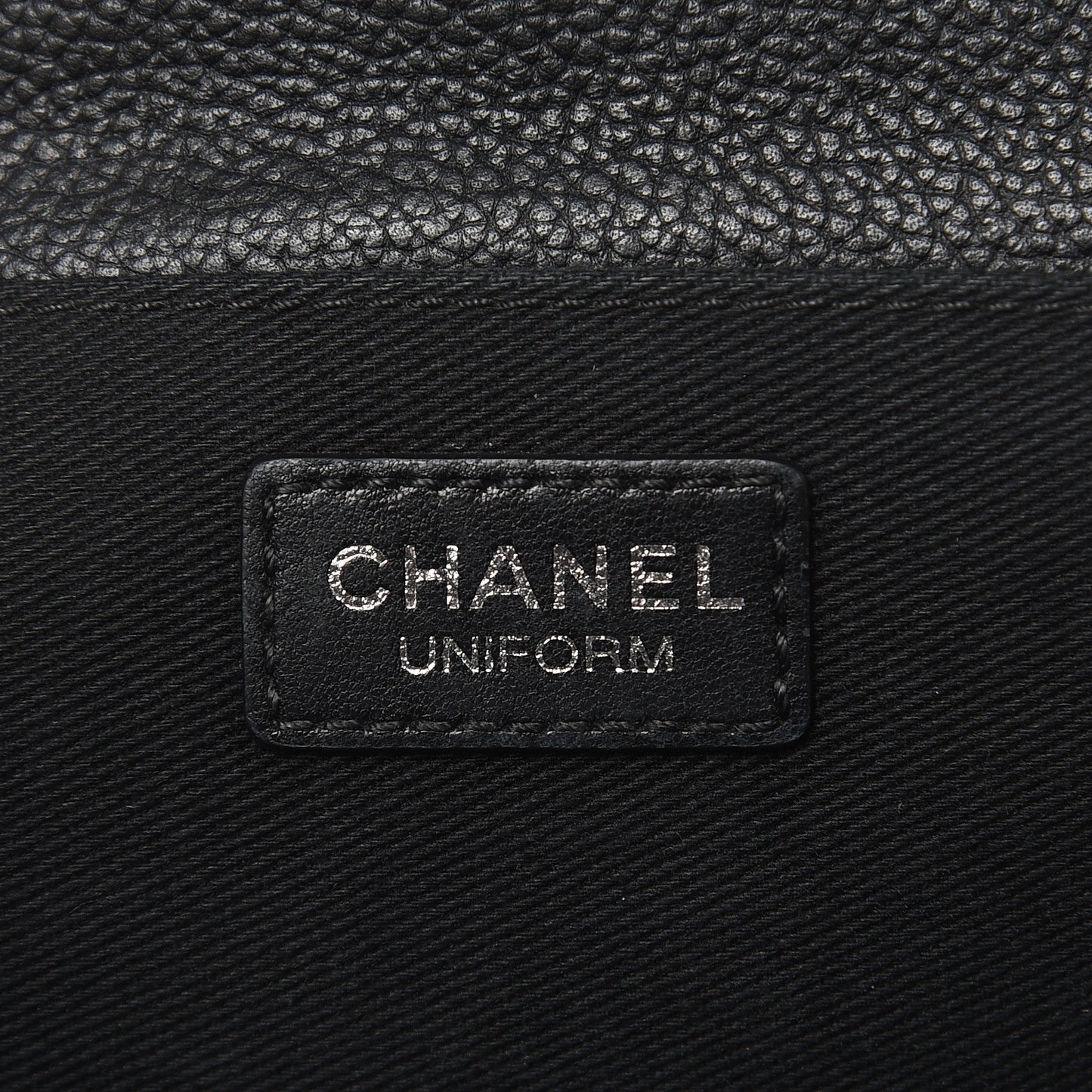 Grained Calfskin Quilted 2.55 Reissue Flap Belt Bag Clutch Black