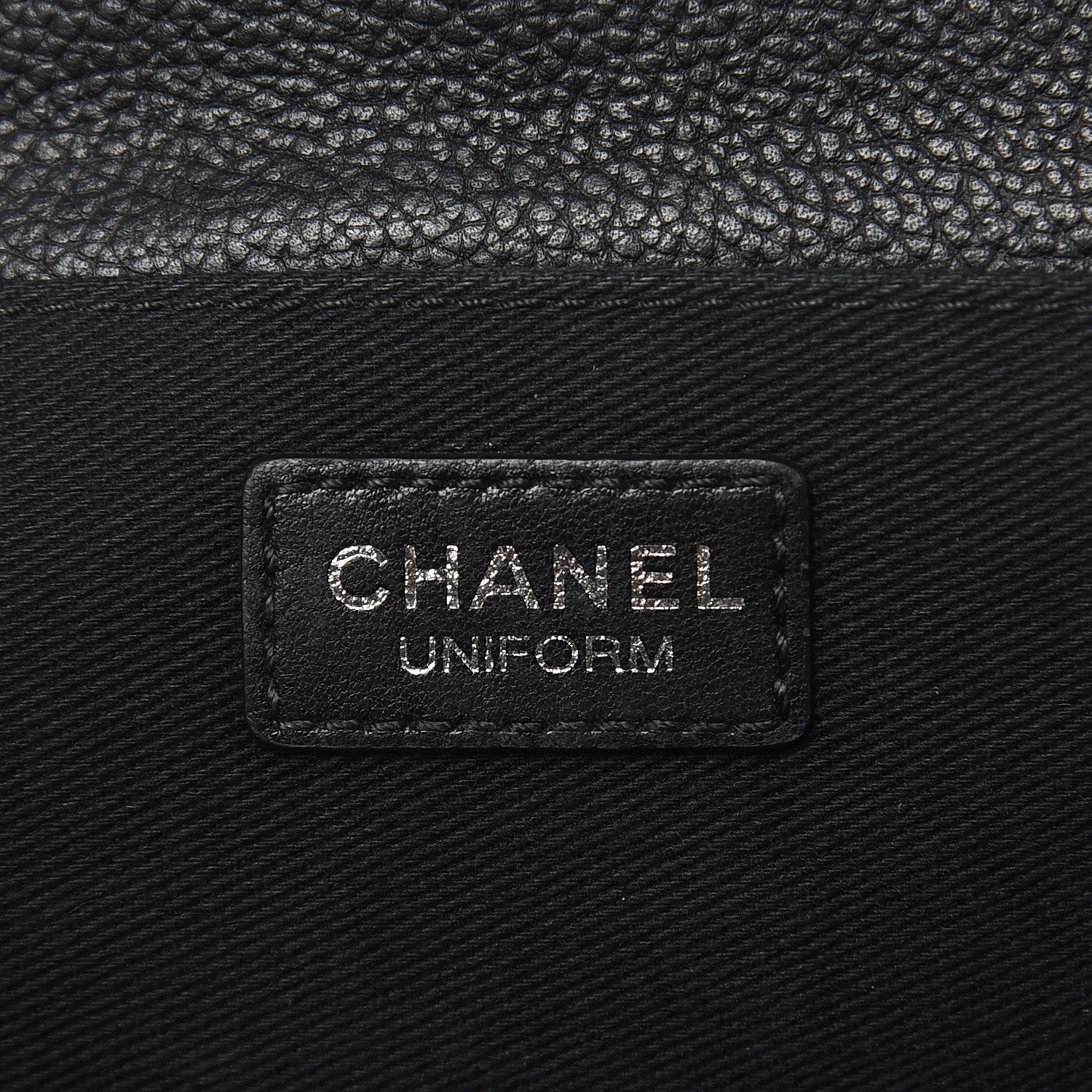 Chanel Grained Calfskin Quilted 2.55 Reissue Flap Belt Bag Clutch Black 6 of 13