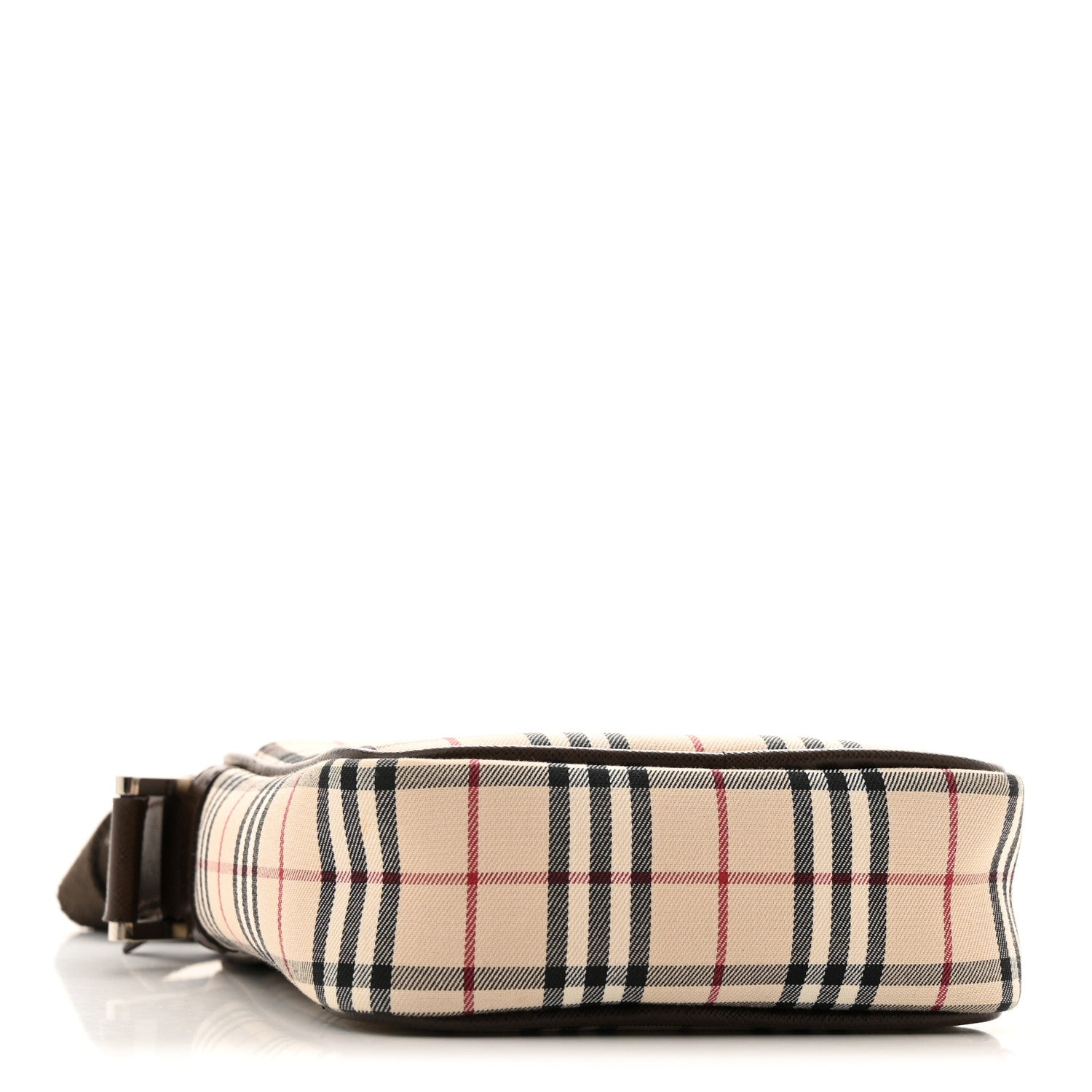 Burberry Vintage Check Small Messenger Dark Brown 4 of 14