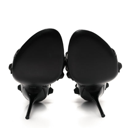 Balenciaga Agneau Arena Cagole 110mm Sandals 38 Black 6 of 9