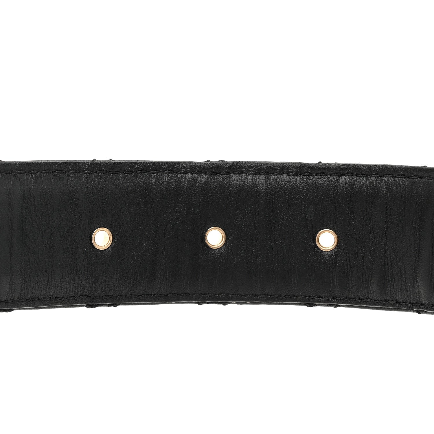 Chanel Calfskin Quilted CC Chain Belt 120 48 Black 4 of 5