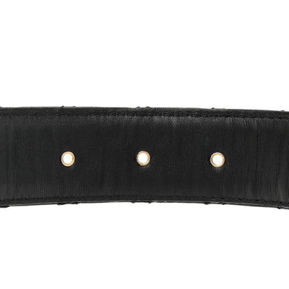 Chanel Calfskin Quilted CC Chain Belt 120 48 Black 4 of 5