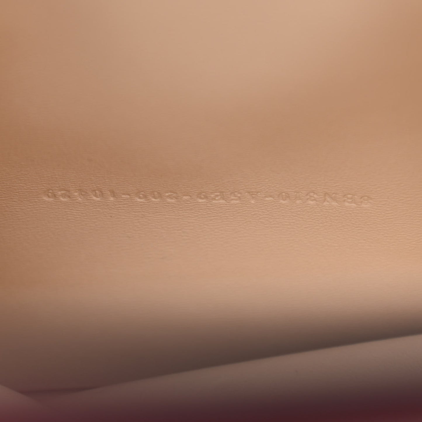 Vitello Seta Glazed Fabric FF 1974 Medium Peekaboo X-Lite Barolo Mogano Panna