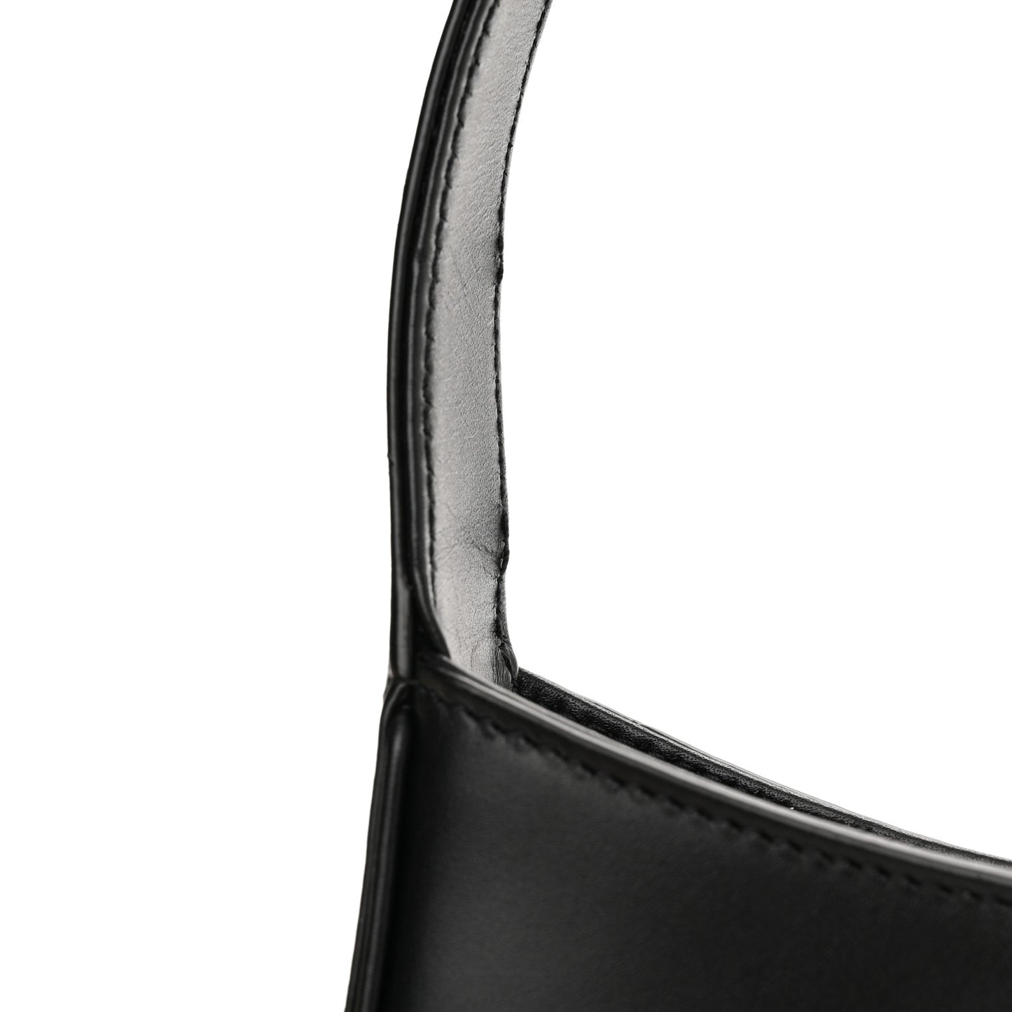 Smooth Calfskin Le 5 A 7 Mini Hobo Black