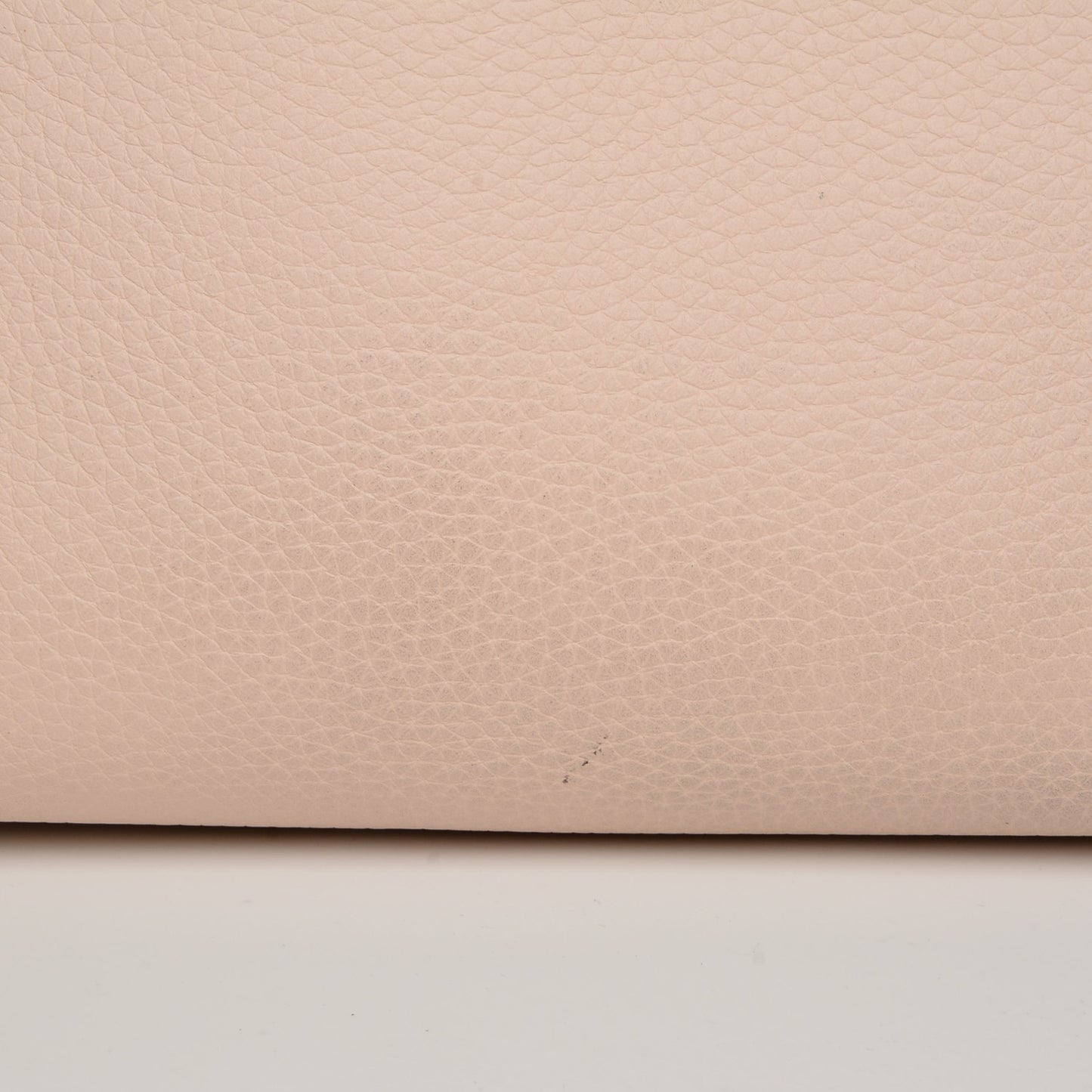 Grained Calfskin Medium Diorever Flap Tapioca