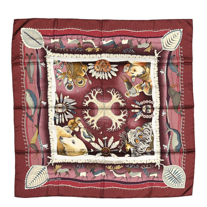 Hermes Silk La Vie Du Grand Nord Scarf 90 1 of 5