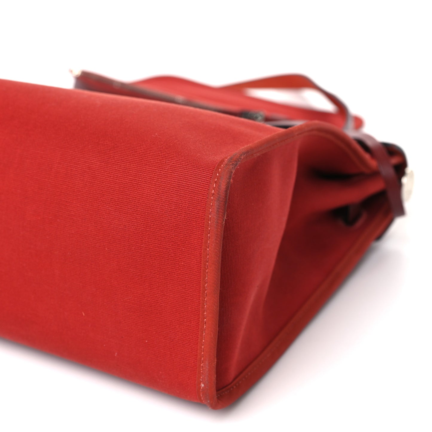 Military Toile Vache Hunter Herbag Zip 31 PM Rouge Grenat