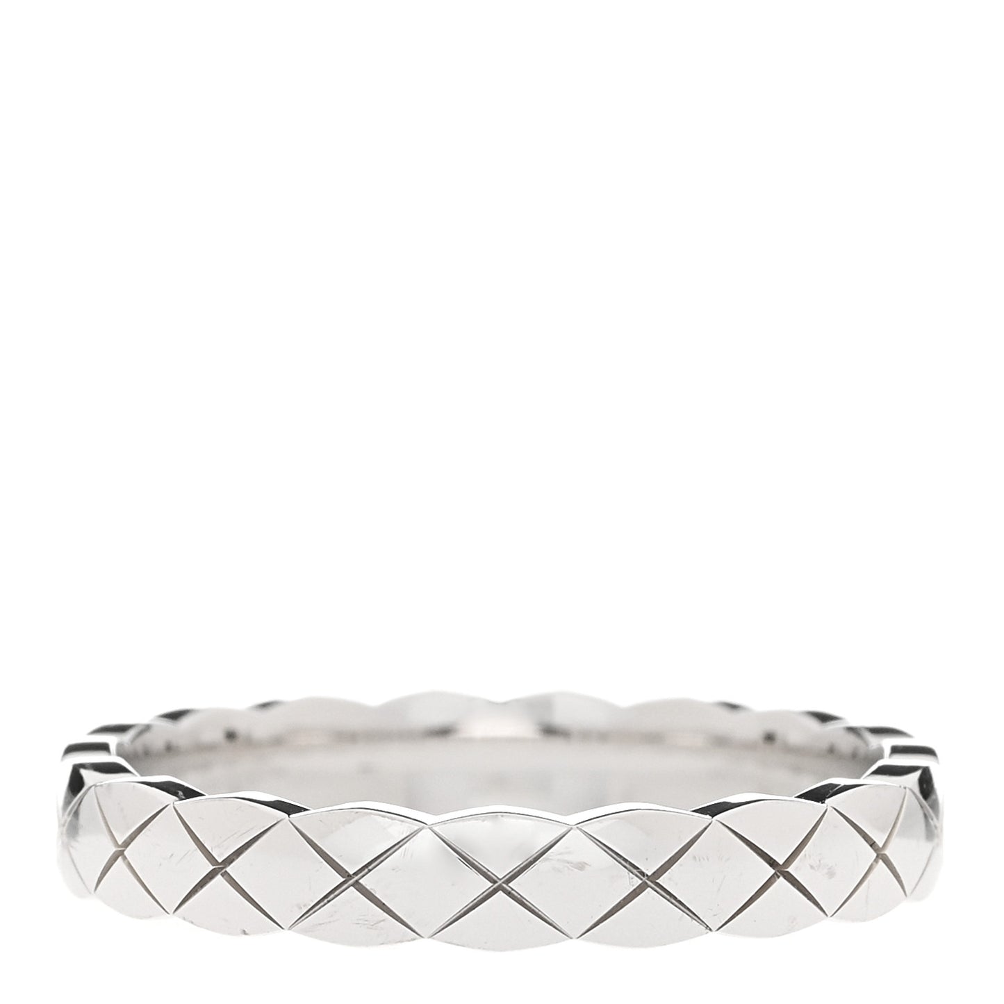 18K White Gold Mini Coco Crush Ring 56 7.5