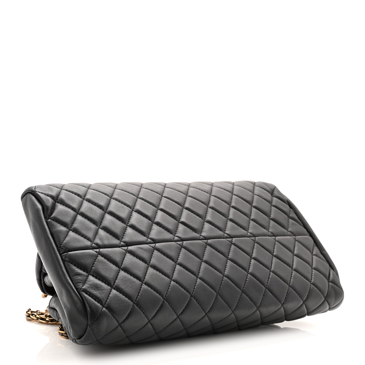 Chanel Lambskin Quilted Medium Just Mademoiselle Black 4 of 10