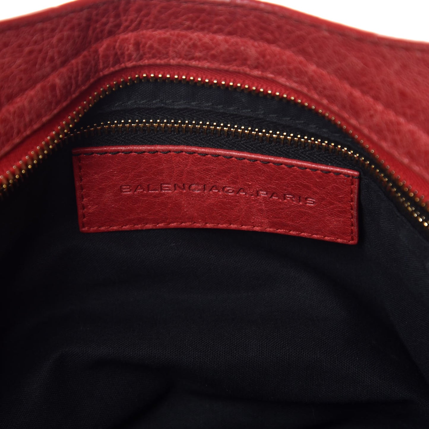 Agneau Giant 12 Gold Hardware City Rouge Cardinal