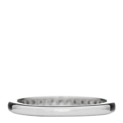 Tiffany Platinum Diamond Half Circle Wedding Band Ring 49 5 3 of 6