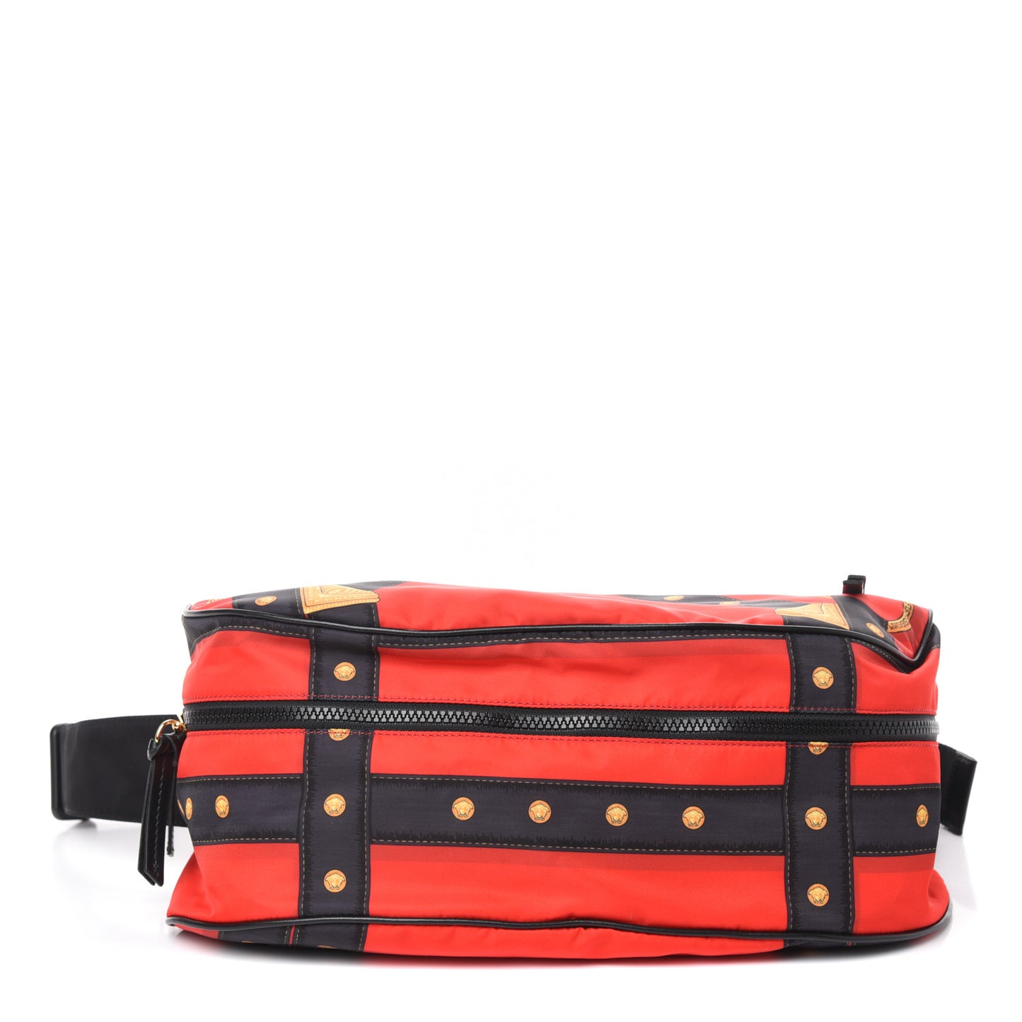 Nylon Tribute Print Belt Bag Red Multicolor