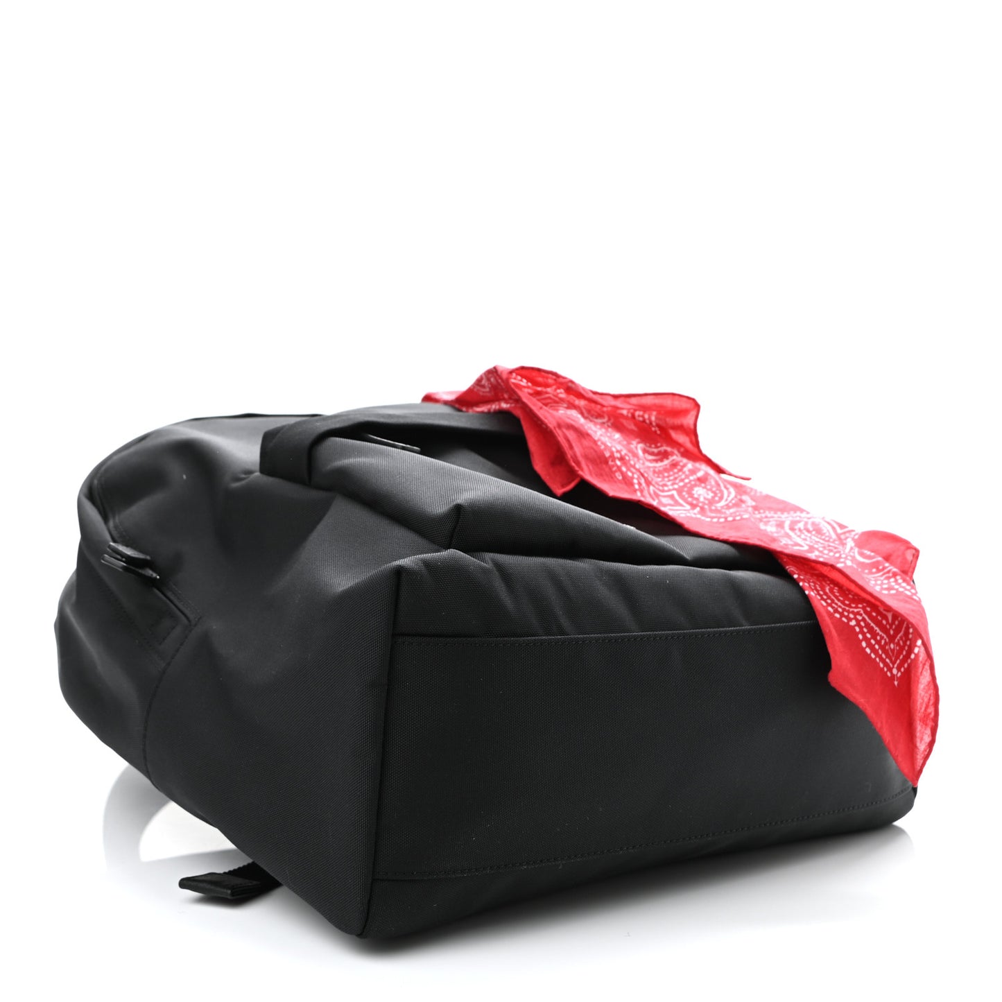 Nylon Bandana Backpack Black