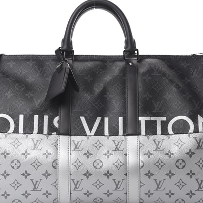 Louis Vuitton Monogram Split Keepall Bandouliere 50 7 of 9