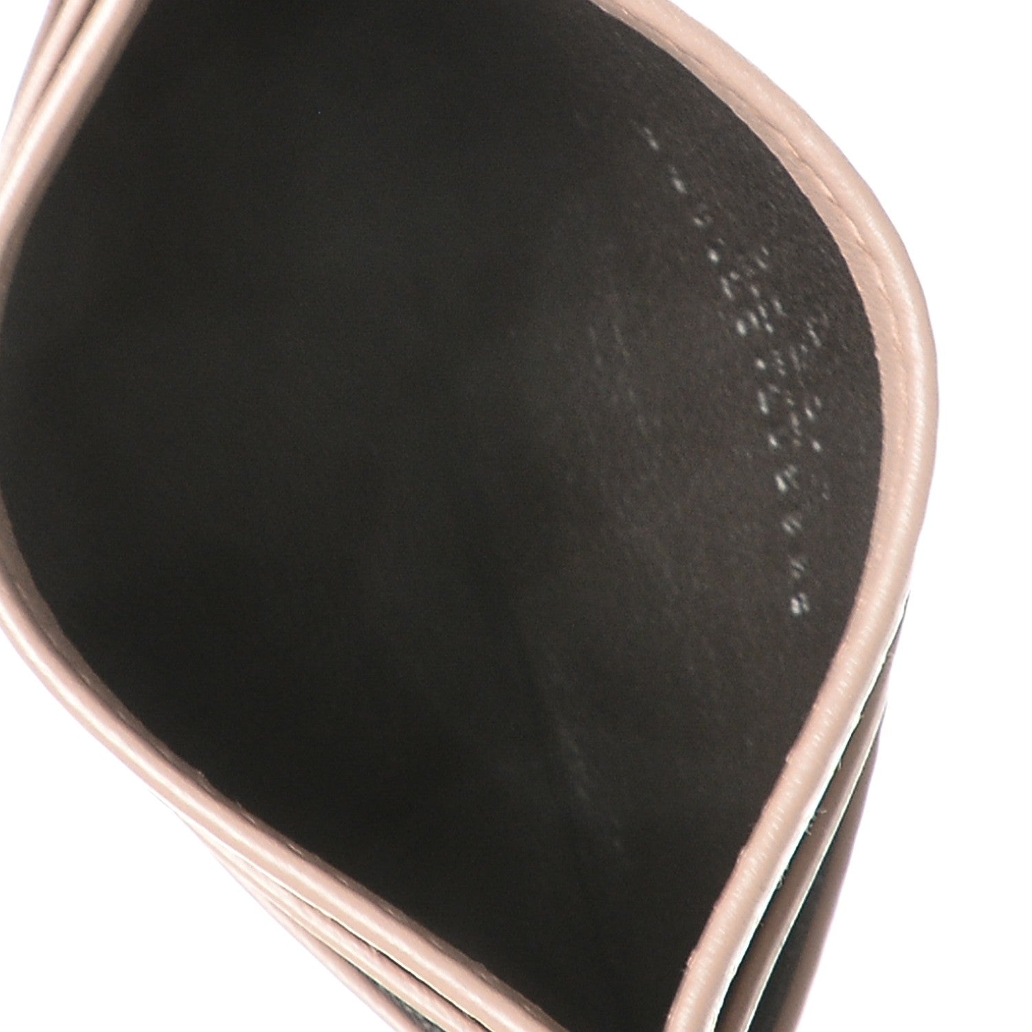 Gucci Calfskin Matelasse GG Marmont Card Holder Porcelain Rose 5 of 7