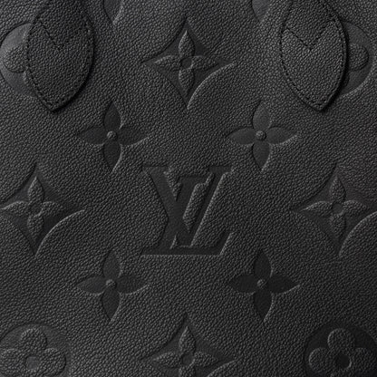 Louis Vuitton Empreinte Monogram Giant Neverfull MM Black 10 of 11