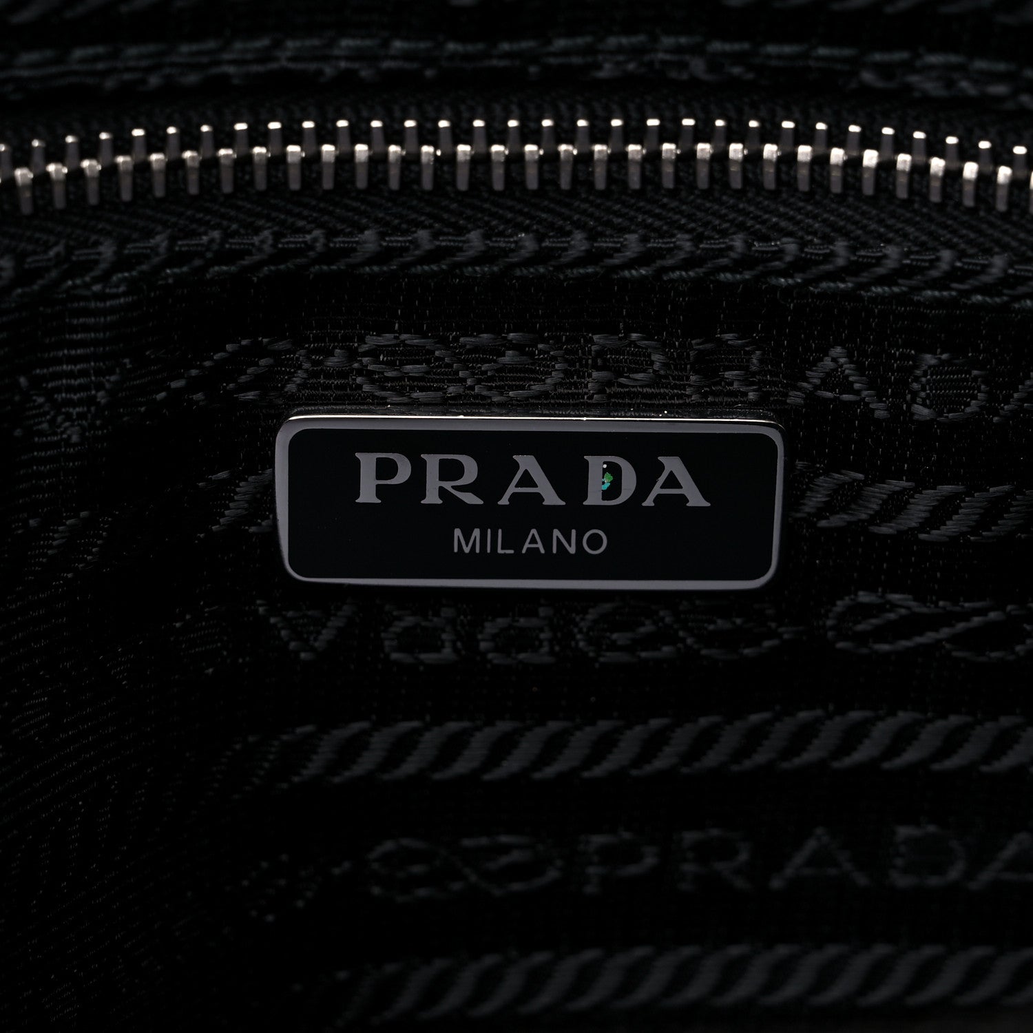 Prada Nylon Tessuto Impuntu Quilted Bandoliera Crossbody Bag Black 5 of 7