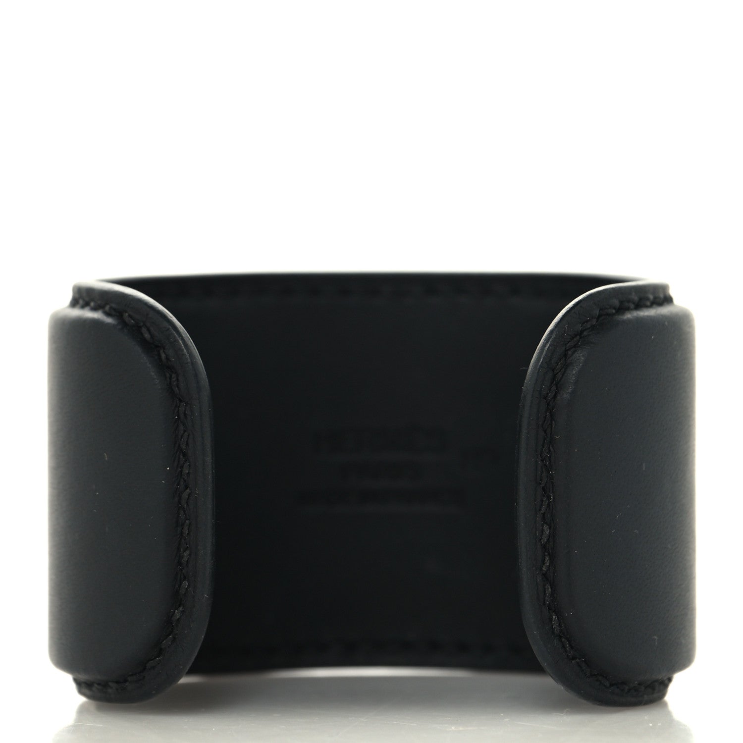 Hermes Box Medor Alu Cuff Bracelet T2 Black 3 of 6
