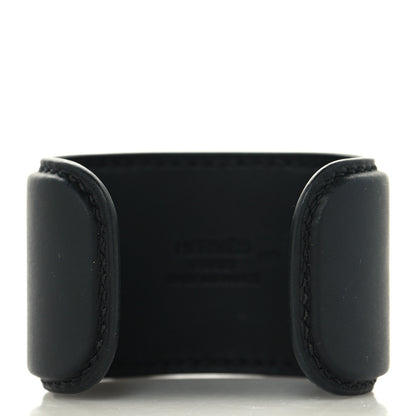 Hermes Box Medor Alu Cuff Bracelet T2 Black 3 of 6