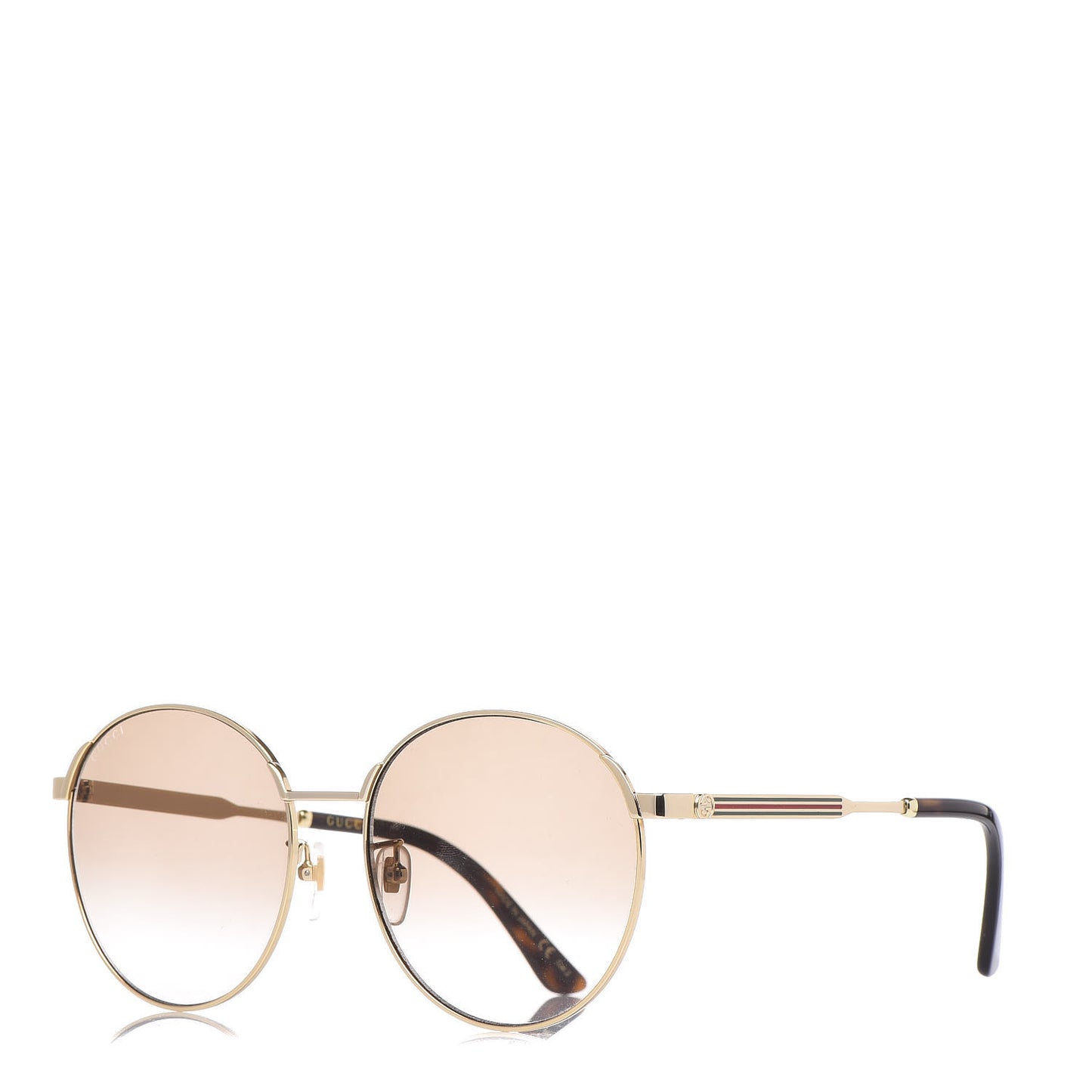 Web Round Sunglasses GG0206SK Gold
