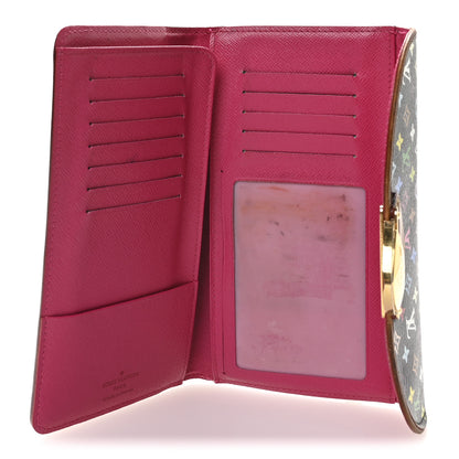 Louis Vuitton Monogram Multicolor Eugenie Wallet Black Grenade 5 of 10