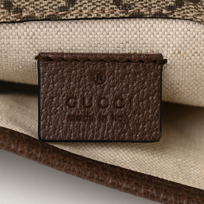Gucci GG Supreme Monogram Neo Vintage Web Belt Bag Brown 6 of 10