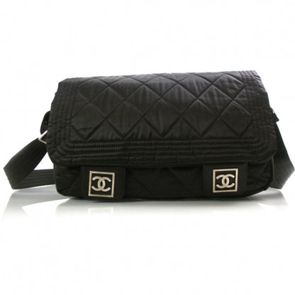 Chanel Nylon Ski Messenger Bag Black 1 of 13