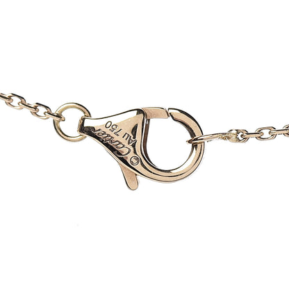 Cartier 18K Yellow Gold Diamond Chrysoprase XS Amulette de Cartier Pendant Necklace 5 of 6