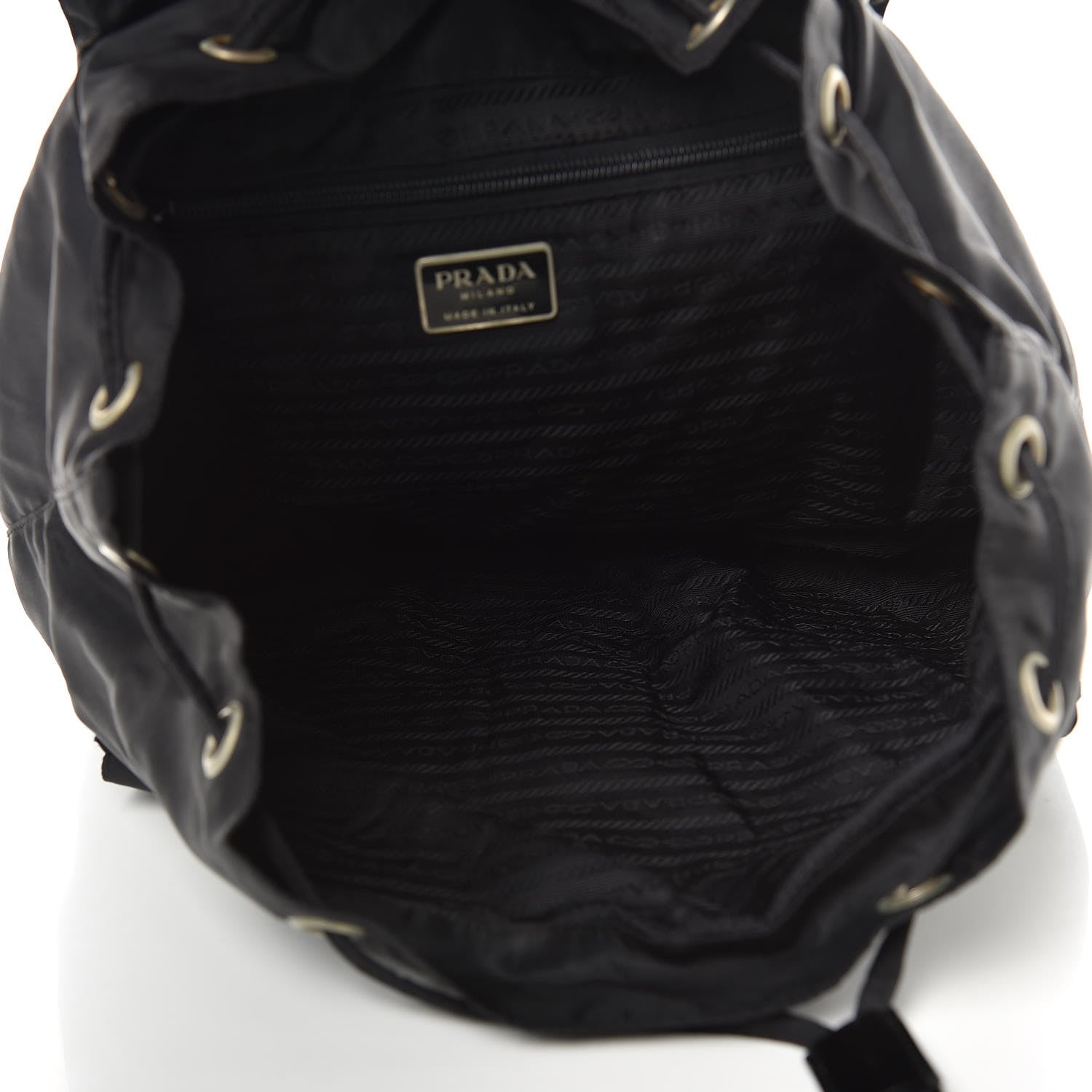 Prada Tessuto Nylon Vela Backpack Black 5 of 11