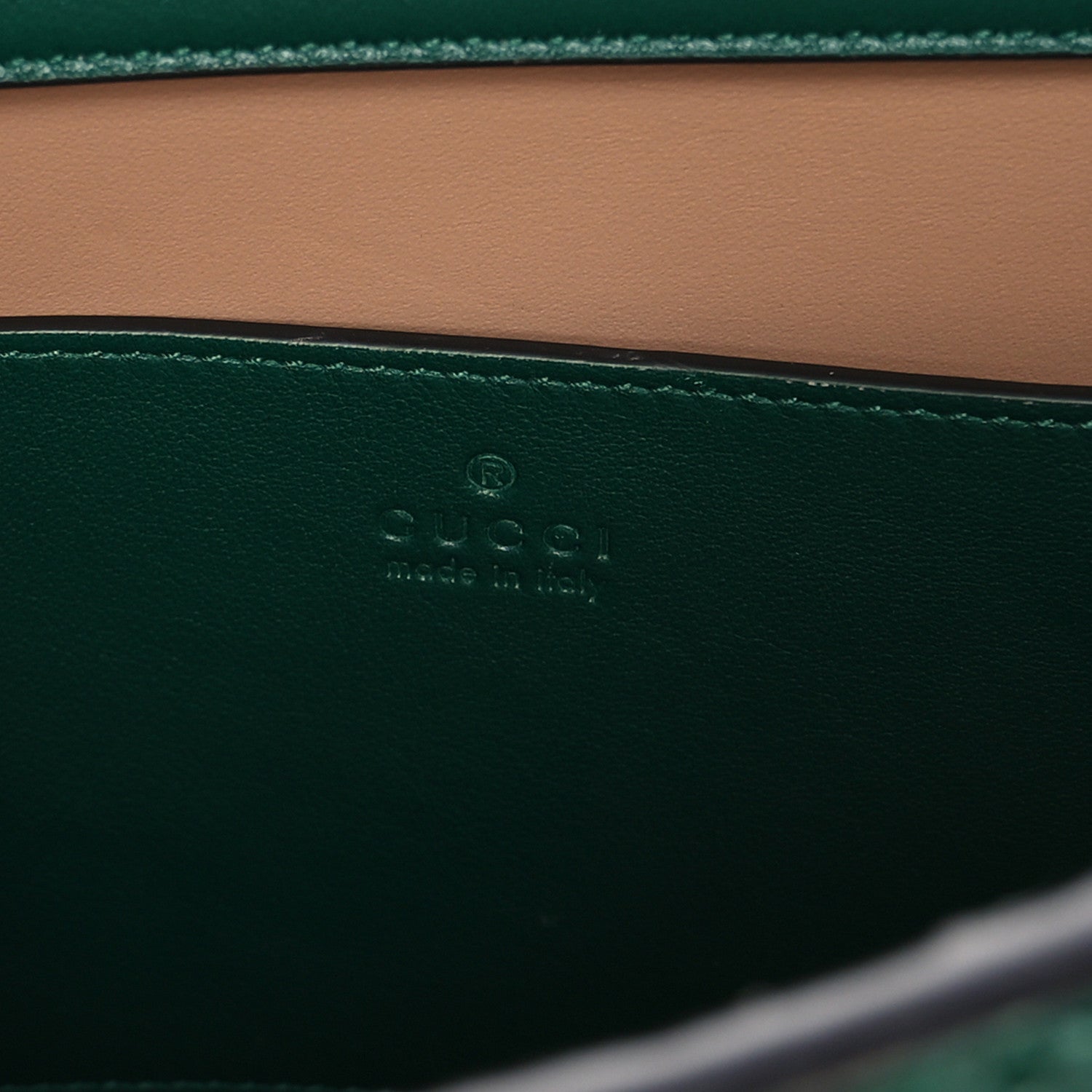 Gucci Snakeskin Small Diana Tote Bag Green 6 of 11