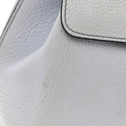 Dolce & Gabbana Pebbled Calfskin Sicily Backpack Light Blue 15 of 16
