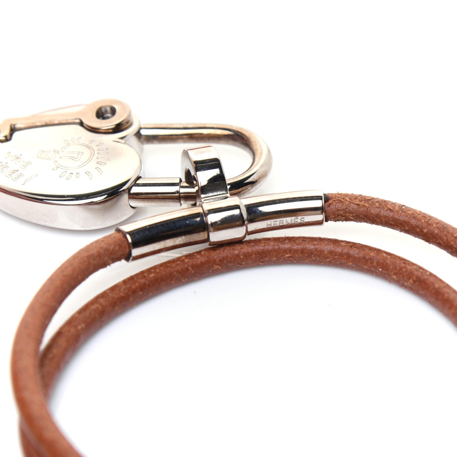 Hermes Natural Bridle Annee De La Fantaisie Bracelet Bouton 4 of 9