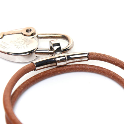 Hermes Natural Bridle Annee De La Fantaisie Bracelet Bouton 4 of 9