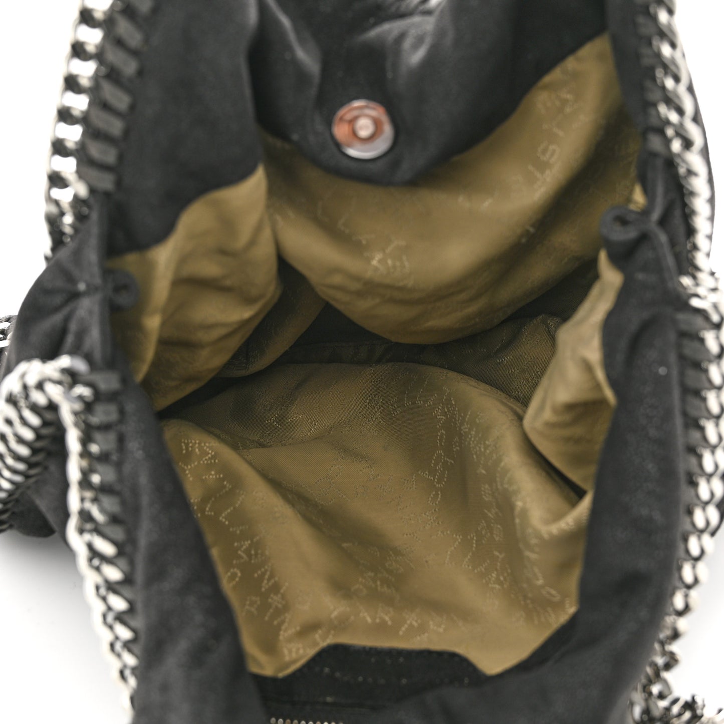 Shaggy Deer Small Falabella Tote Black