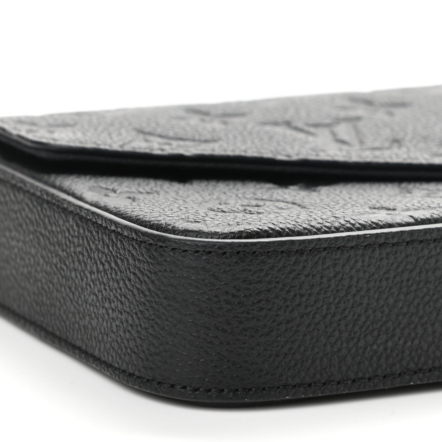 Empreinte Pochette Felicie Chain Wallet Black