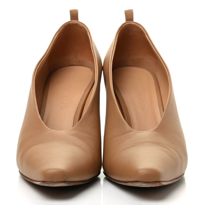 Bottega Veneta Nappa Almond Pumps 38 Nude 2 of 11