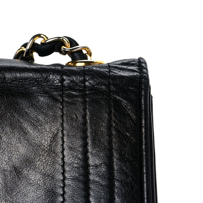 Chanel Lambskin CC Envelope Single Flap Black 13 of 13