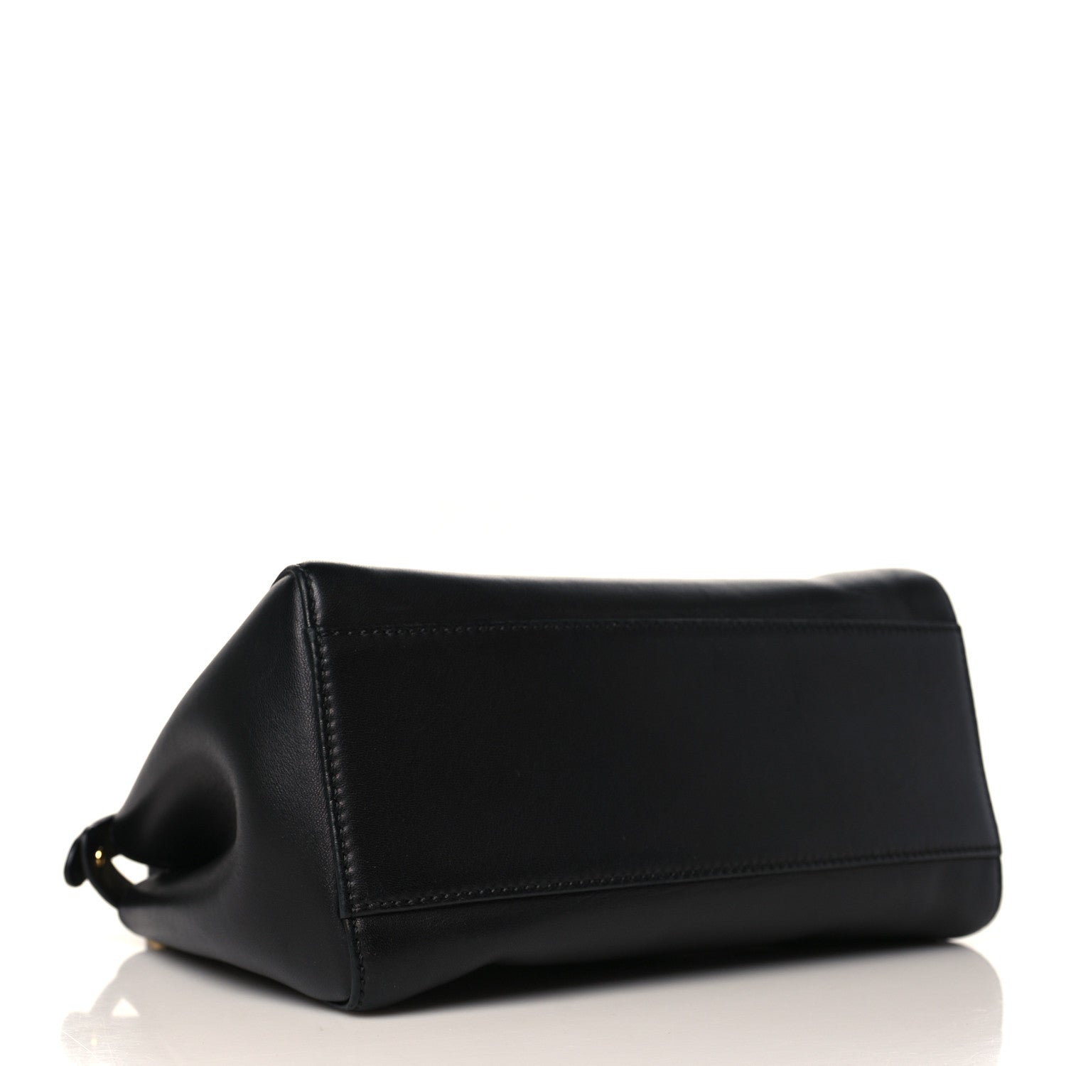 Fendi Nappa Mini Peekaboo Iconic Satchel Black 4 of 8