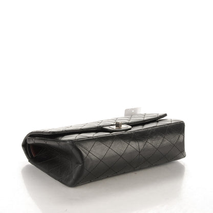Chanel Aged Calfskin Quilted 2.55 Reissue 226 Flap Black 4 of 7
